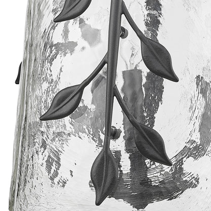 Golden Lighting Calla 3-light Pendant in Natural Black - - Golden Lighting