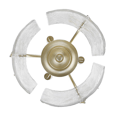 Golden Lighting Calla 3-light Pendant in White Gold - - Golden Lighting