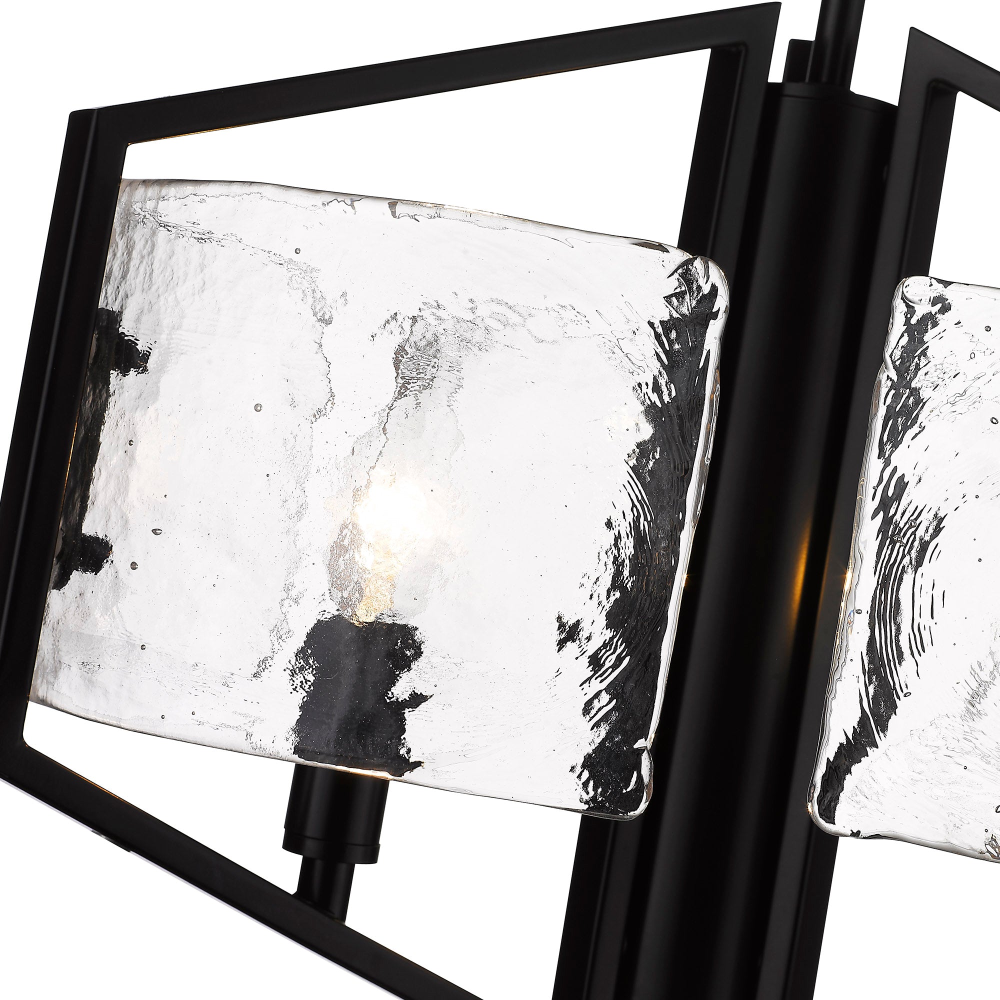 Golden Lighting Varsha 3-light Pendant in Matte Black - - Golden Lighting