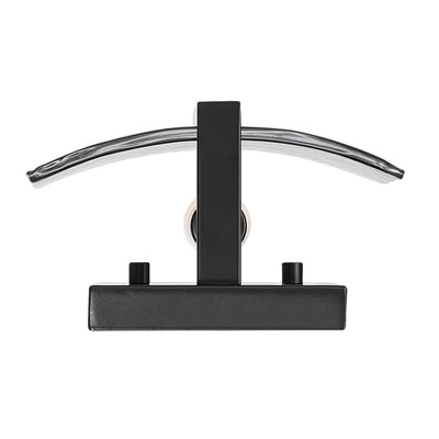 Aenon 1-light Wall Sconce in Matte Black with Smokey Water Glass - - Golden Lighting