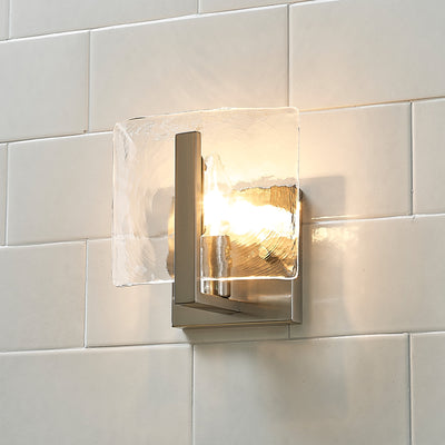 Aenon 1-light Wall Sconce in Pewter - - Golden Lighting