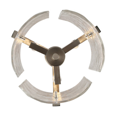 Aenon 3-light Pendant in Pewter - - Golden Lighting