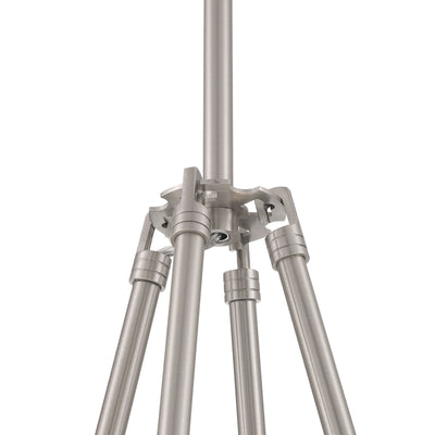 Aenon 4-Light Chandelier in Pewter with Smokey Water Glass - - Golden Lighting