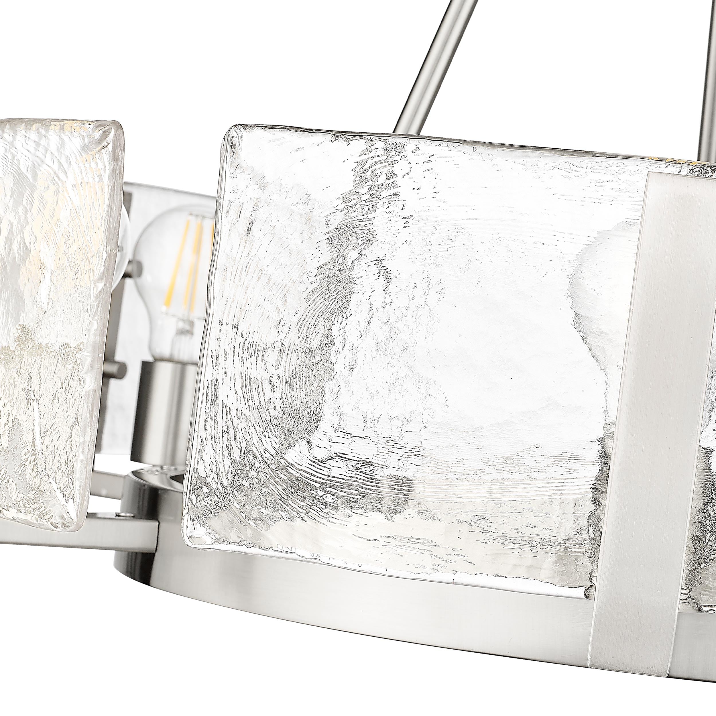 Yep by Golden Lighting Aenon 6-light Chandelier in Pewter - - Golden Lighting