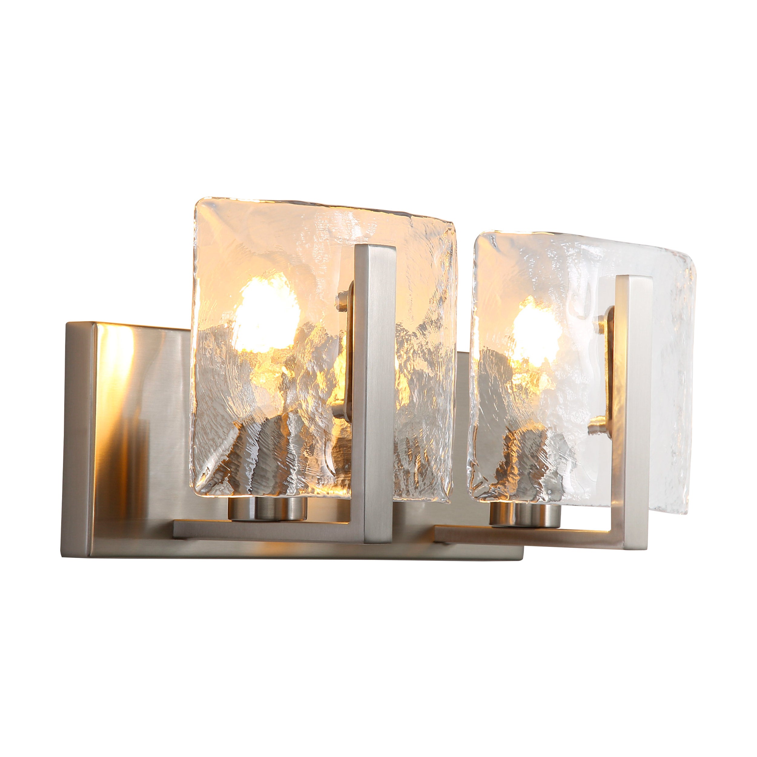 Yep by Golden Lighting Aenon 2-light Vanity in Pewter