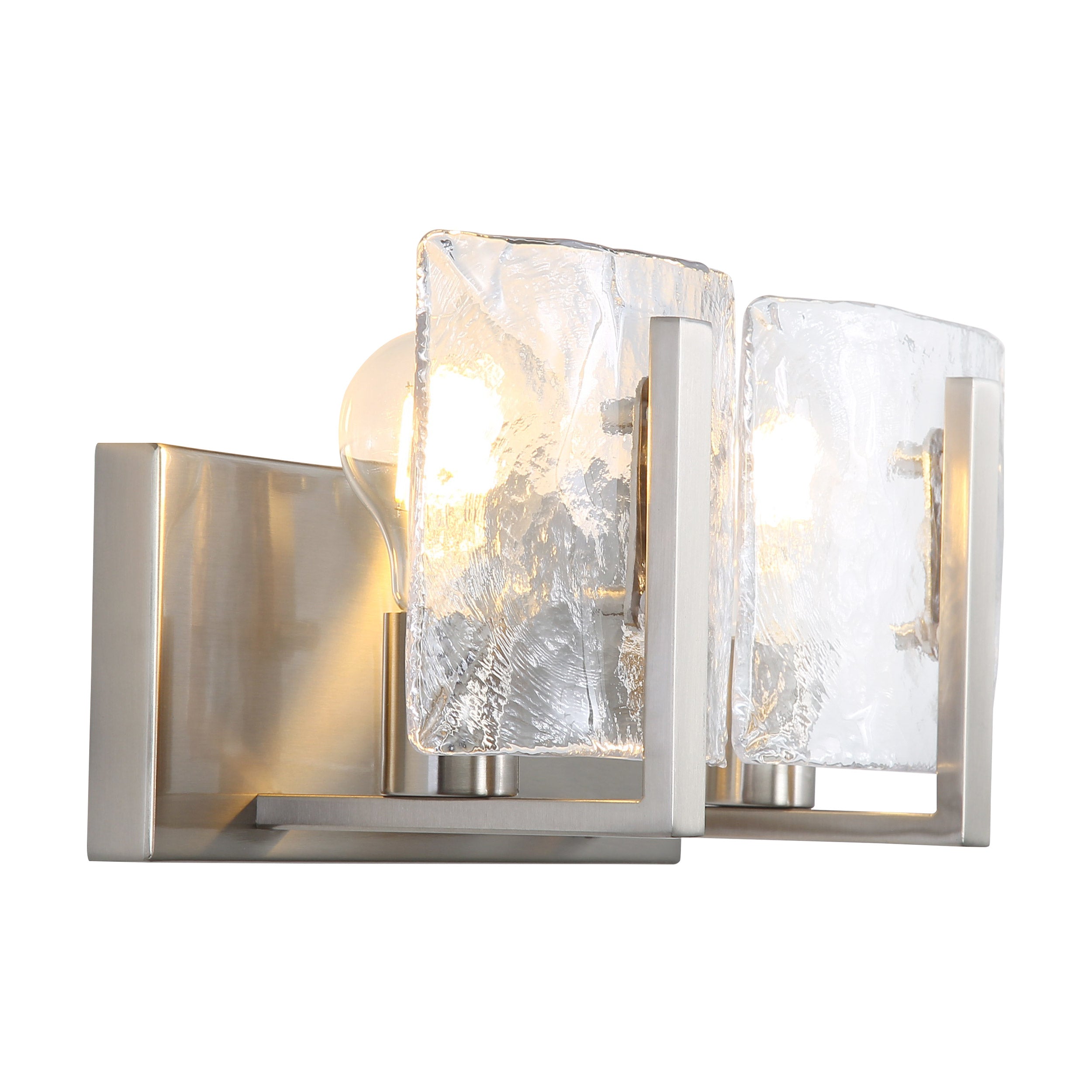 Yep by Golden Lighting Aenon 2-light Vanity in Pewter