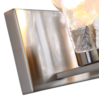 Aenon 2-light Vanity in Pewter - - Golden Lighting