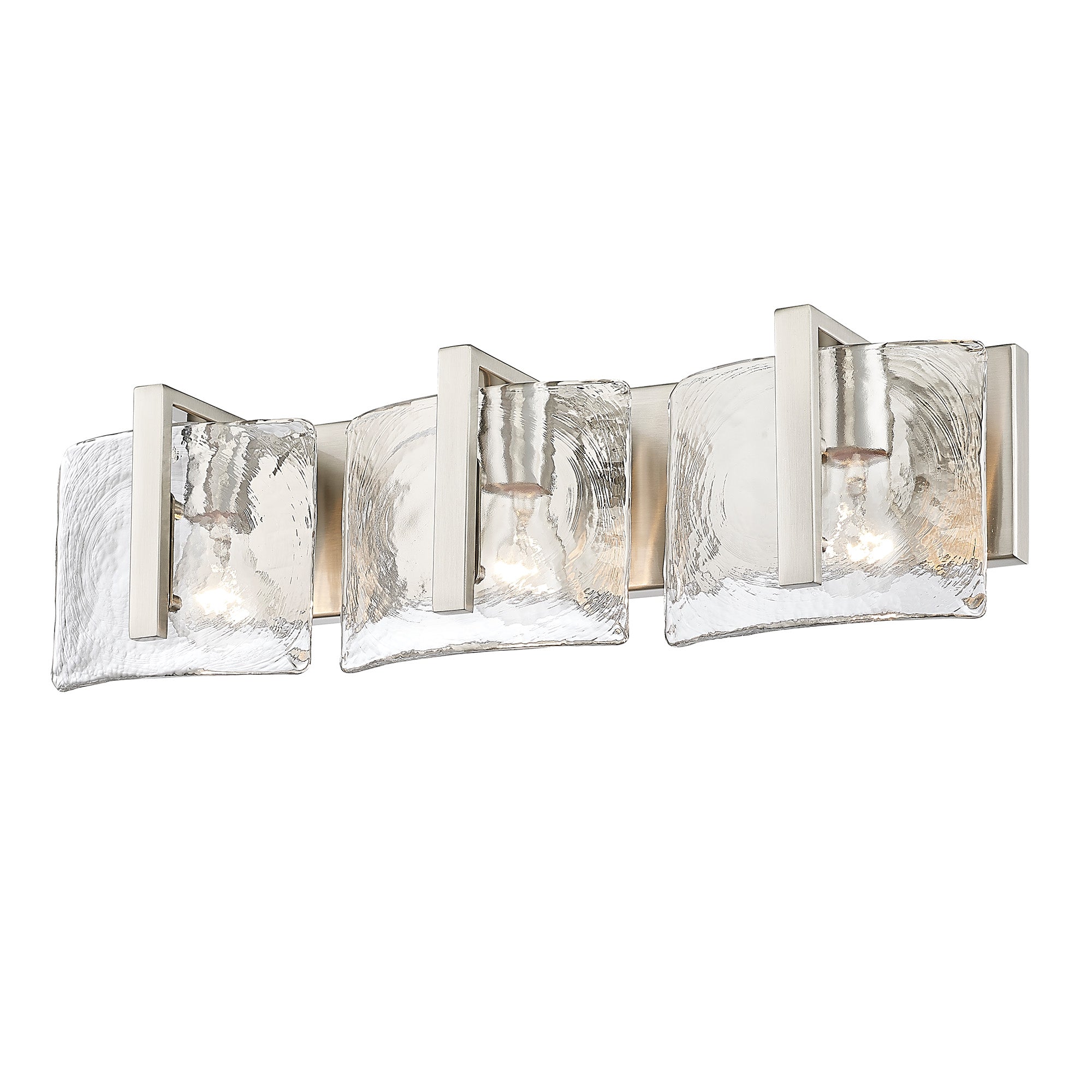 Aenon 3-light Vanity in Pewter - - Golden Lighting