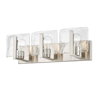 Aenon 3-light Vanity in Pewter - - Golden Lighting