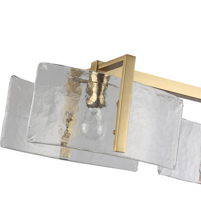 Golden Lighting Aenon 3-light Island Light in Brushed Champagne Brass - - Golden Lighting