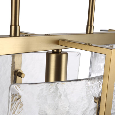 Golden Lighting Aenon 3-light Island Light in Brushed Champagne Brass - - Golden Lighting