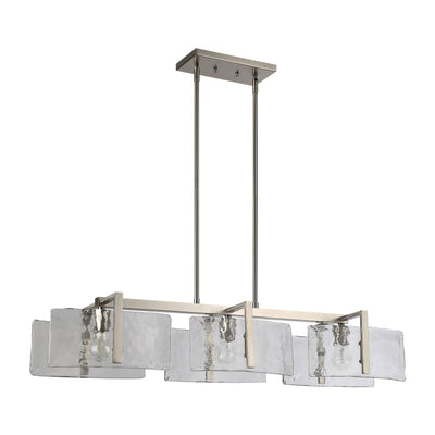 Golden Lighting Aenon 3-light Island Light in Pewter - - Golden Lighting