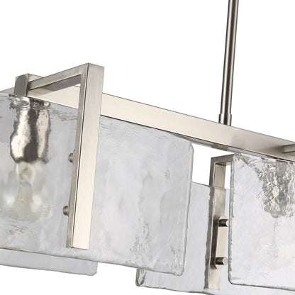 Golden Lighting Aenon 3-light Island Light in Pewter - - Golden Lighting