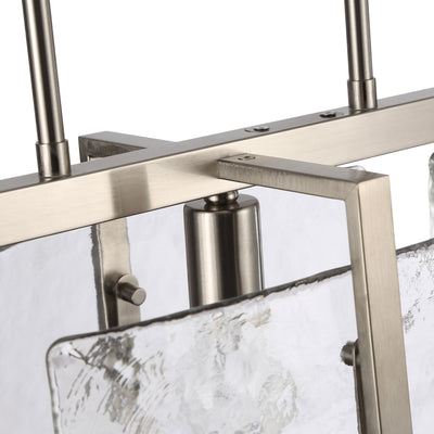 Golden Lighting Aenon 3-light Island Light in Pewter - - Golden Lighting