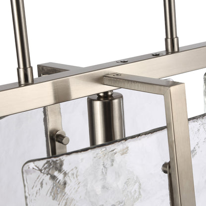 Golden Lighting Aenon 3-light Island Light in Pewter - - Golden Lighting