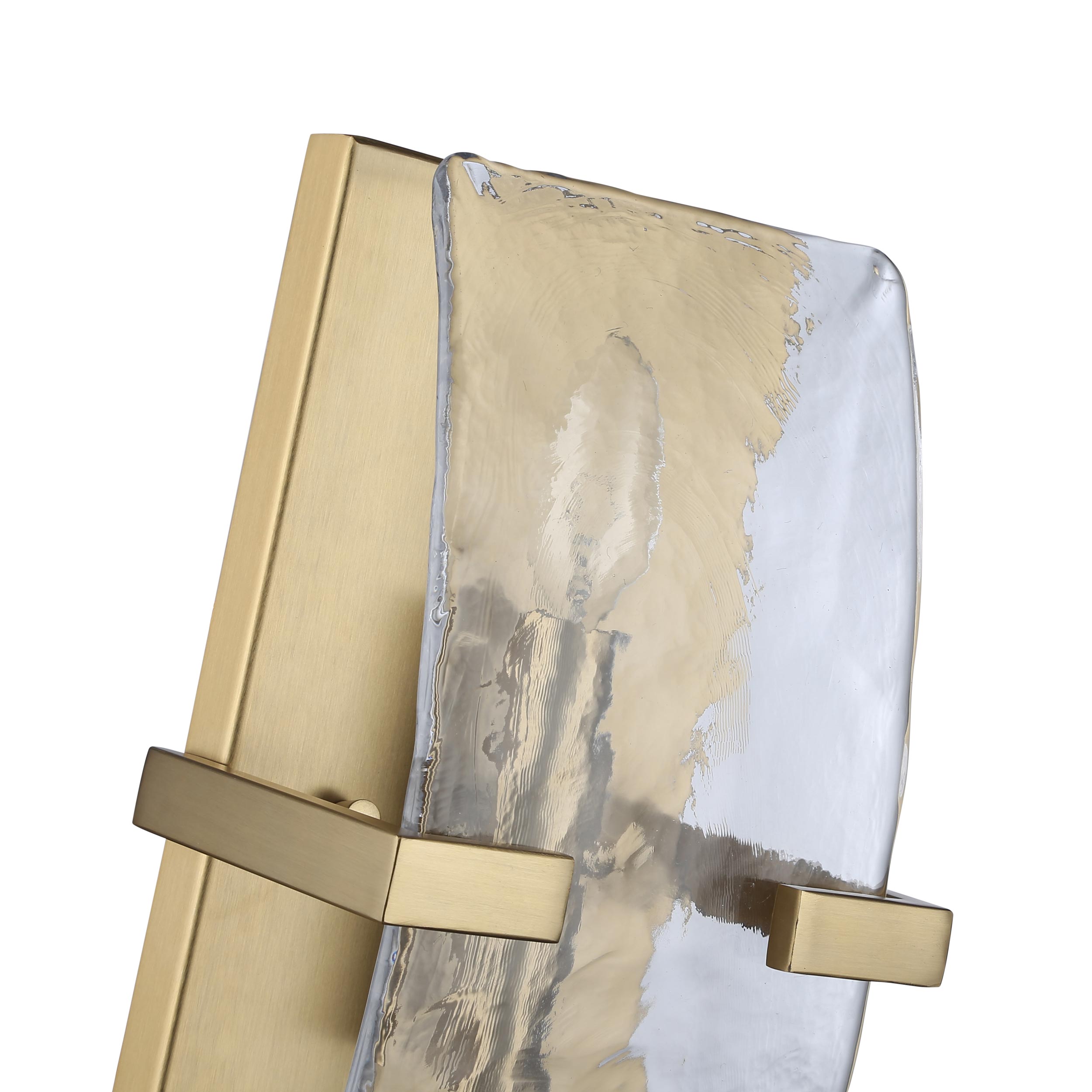 Aenon 2-light Wall Sconce in Brushed Champagne Brass - - Golden Lighting