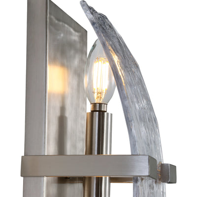 Aenon 2-light Wall Sconce in Pewter - - Golden Lighting