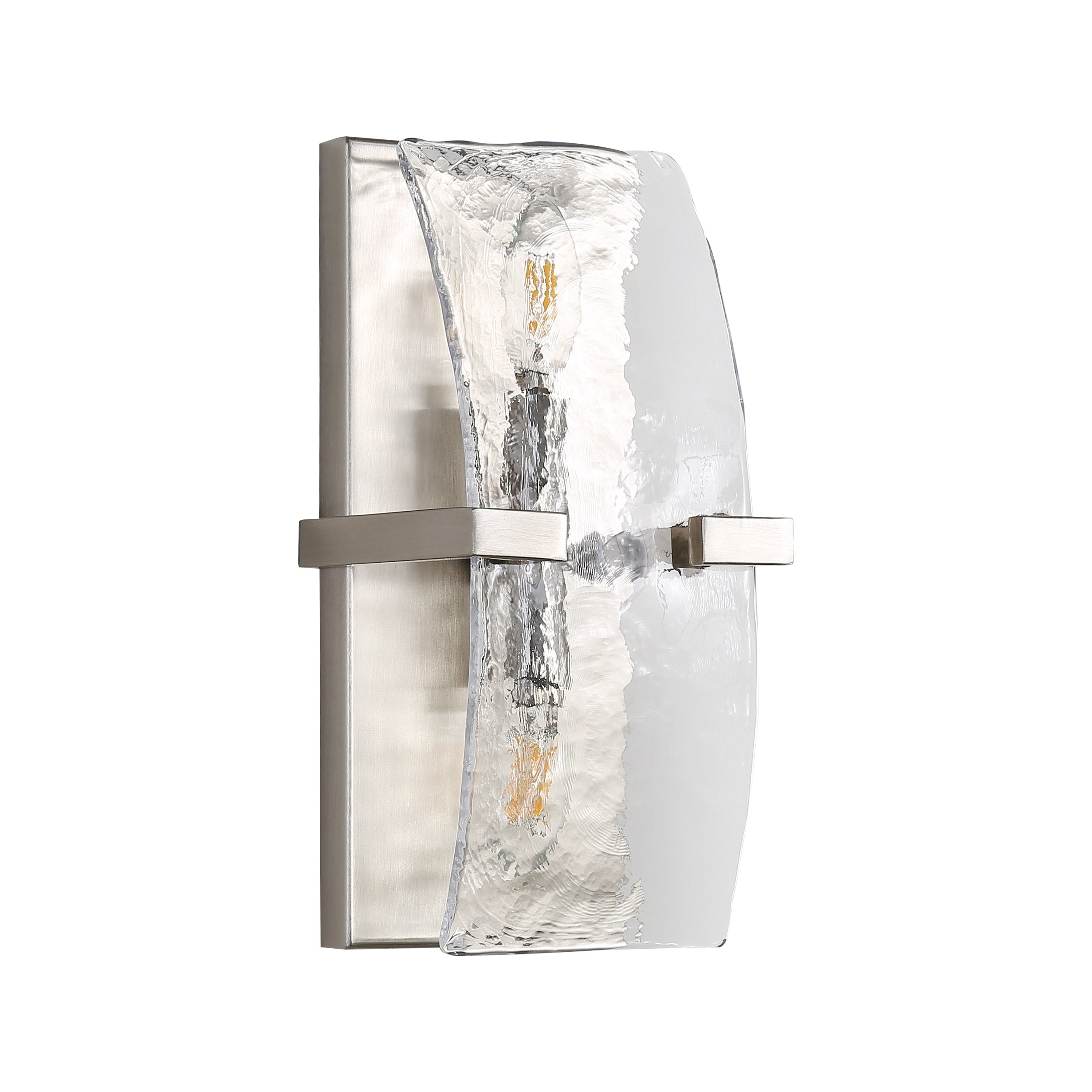Yep by Golden Lighting Aenon 2-light Wall Sconce in Pewter