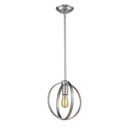Golden Lighting Colson 1-light Pendant in Pewter - - Golden Lighting