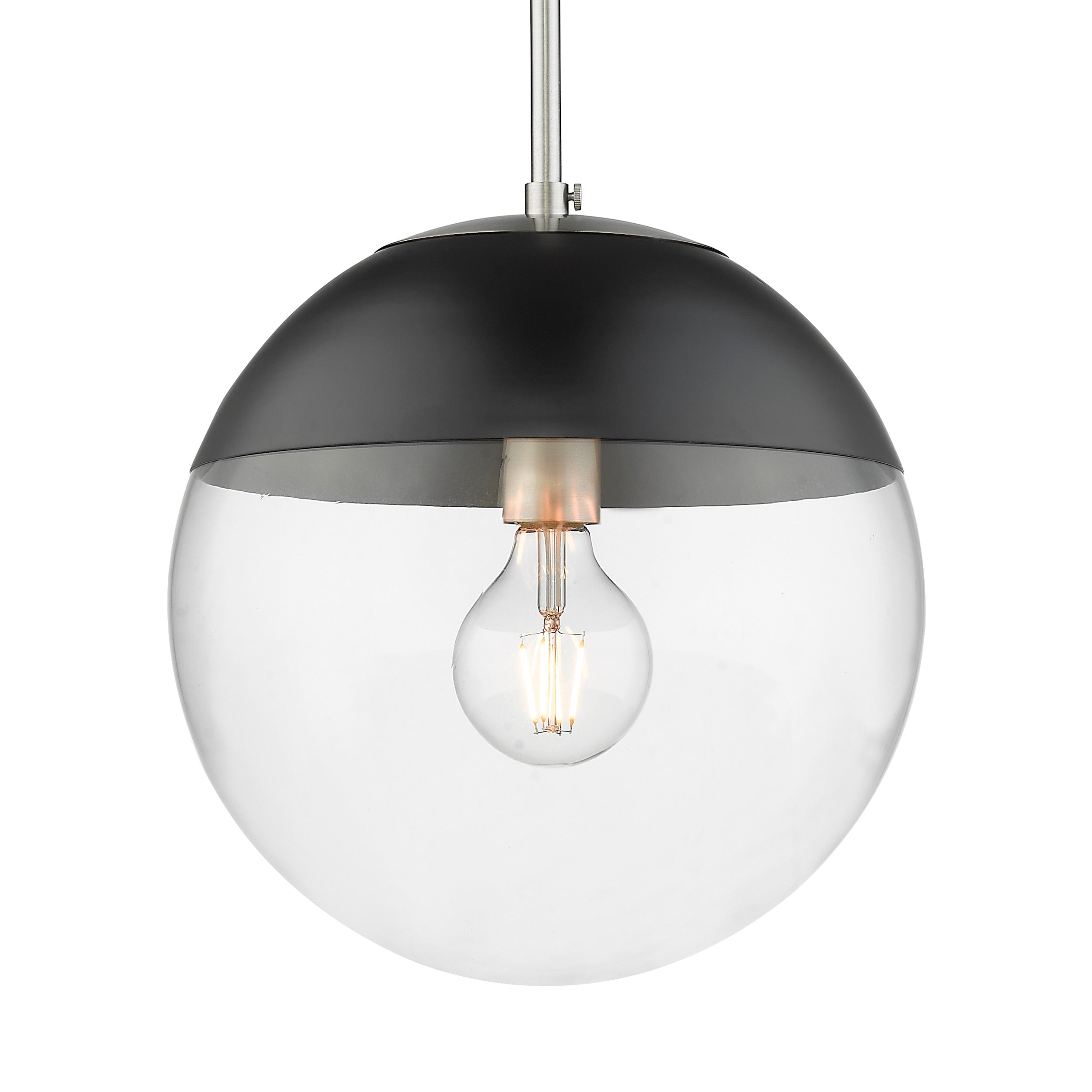 Golden Lighting Dixon 1-light Pendant in Pewter