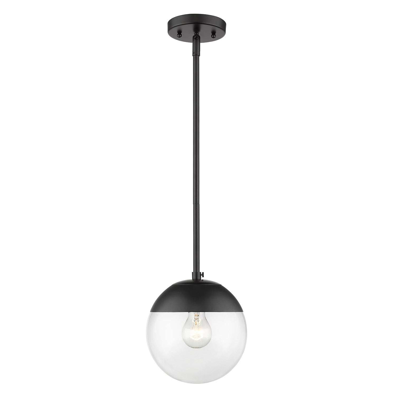 Dixon Small Pendant with Rod - - Golden Lighting