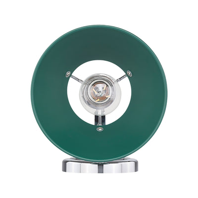 Yep by Golden Lighting Orwell 1-light Vanity in Chrome and Pine Green shade - - Golden Lighting