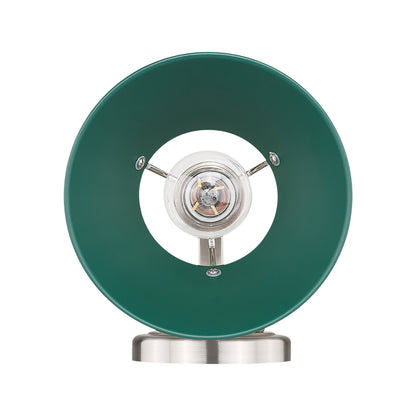 Yep by Golden Lighting Orwell 1-light Vanity in Pewter and Pine Green shade - - Golden Lighting