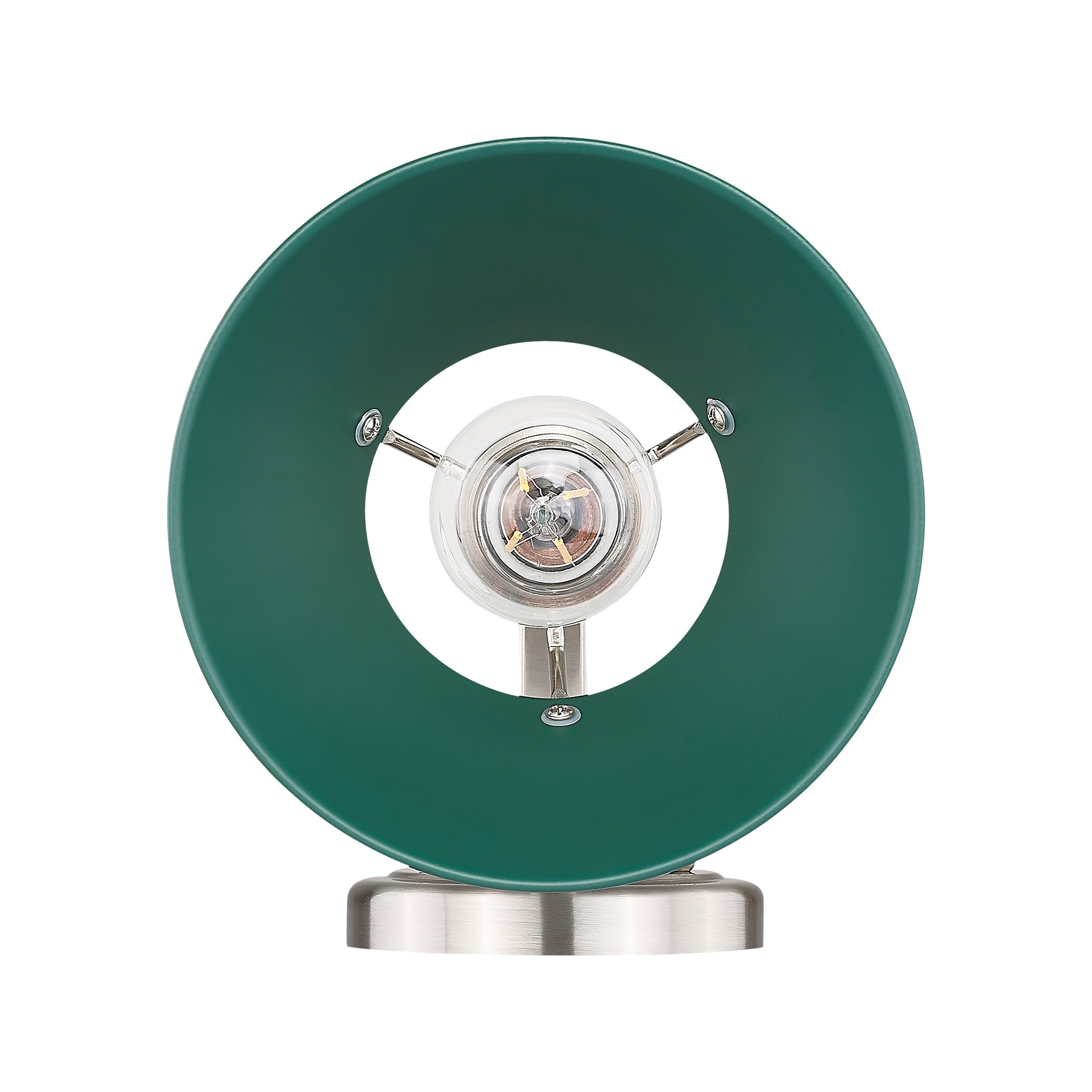 Orwell 1-Light Bath Vanity in Pewter with Pine Green - Default Title - Golden Lighting