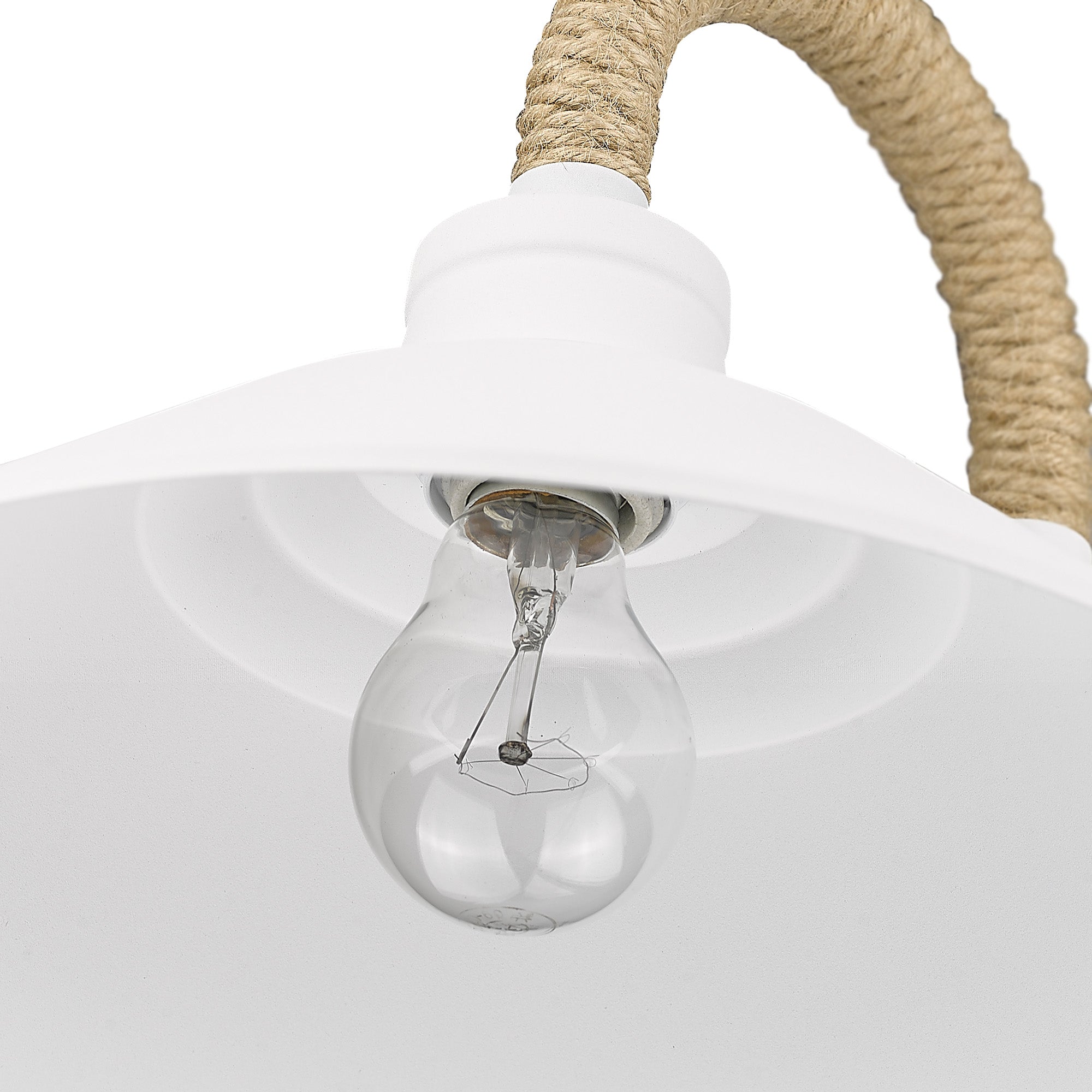 Golden Lighting Journey 1-light Wall Sconce in Natural White - - Golden Lighting