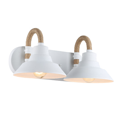 Golden Lighting Journey 2-light Vanity in Natural White - - Golden Lighting
