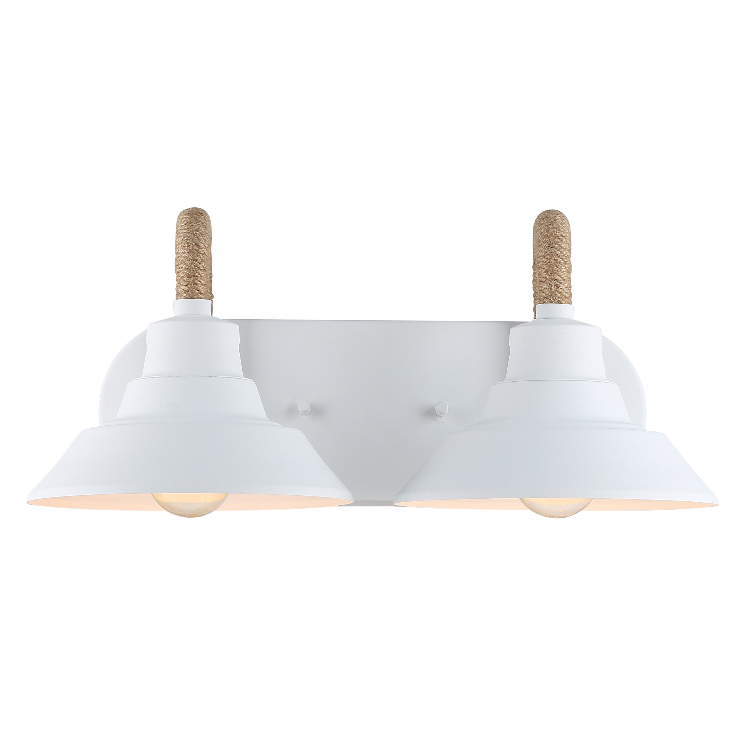 Golden Lighting Journey 2-light Vanity in Natural White - - Golden Lighting