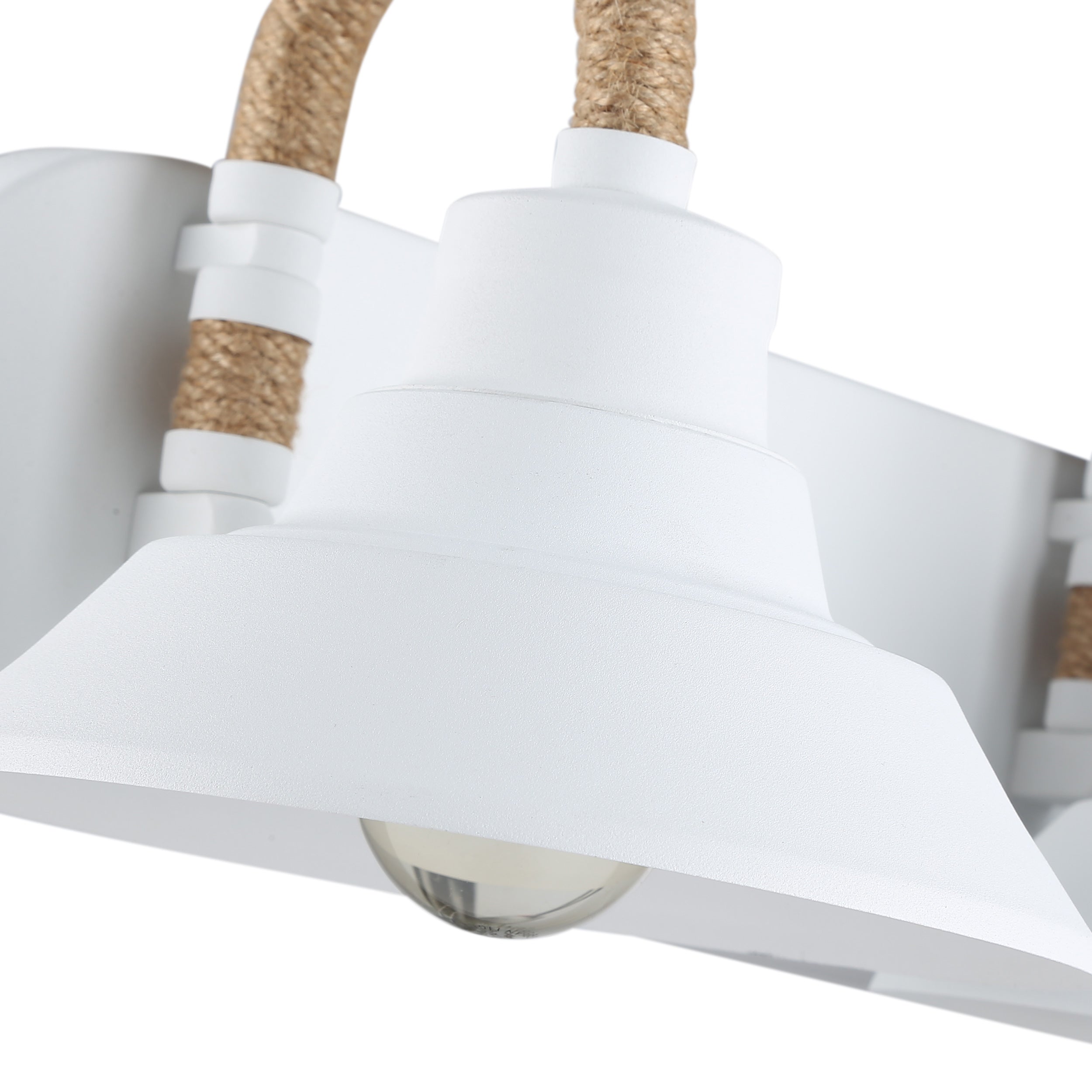 Golden Lighting Journey 2-light Vanity in Natural White - - Golden Lighting
