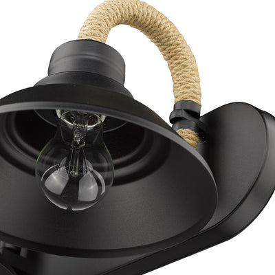 Golden Lighting Journey 3-light Vanity in Natural Black - - Golden Lighting