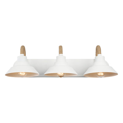Golden Lighting Journey 3-light Vanity in Natural White - - Golden Lighting