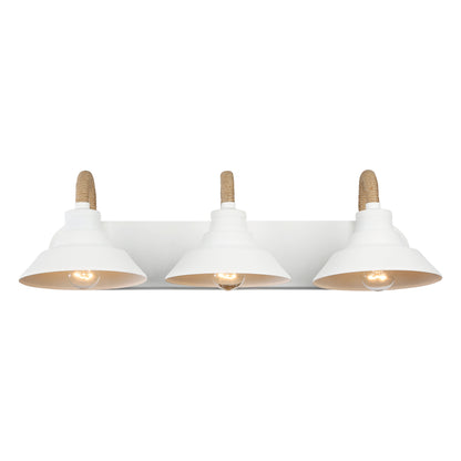 Golden Lighting Journey 3-light Vanity in Natural White - - Golden Lighting