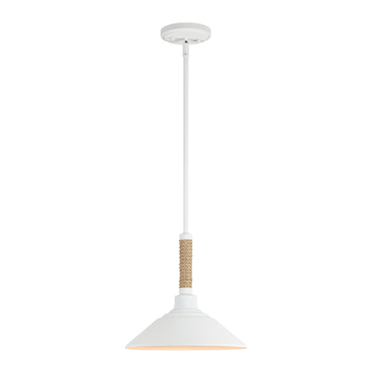 Golden Lighting Journey 1-light Pendant in Natural White - - Golden Lighting