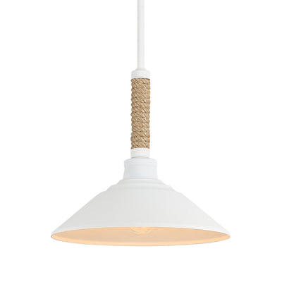 Golden Lighting Journey 1-light Pendant in Natural White - - Golden Lighting