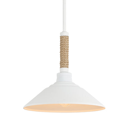 Golden Lighting Journey 1-light Pendant in Natural White - - Golden Lighting