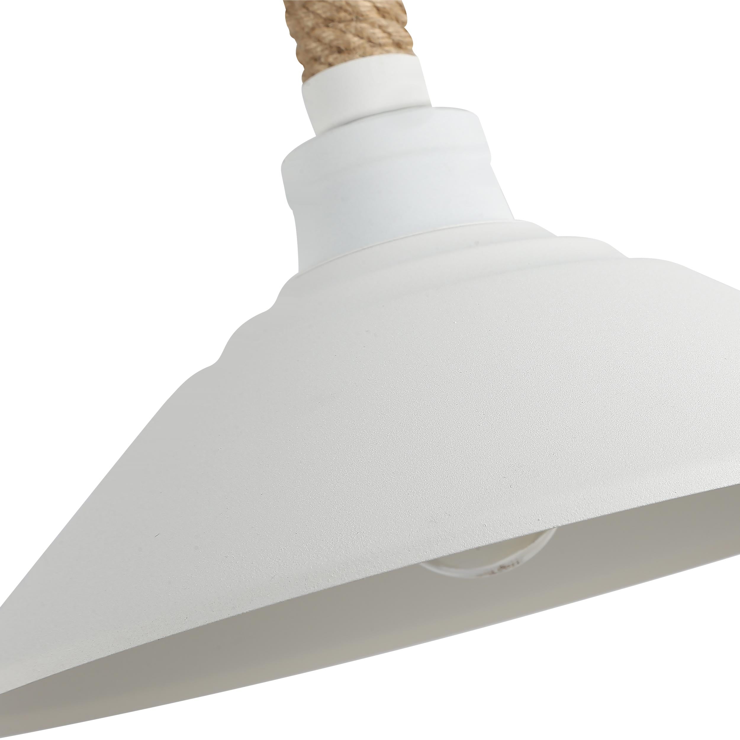 Golden Lighting Journey 1-light Pendant in Natural White - - Golden Lighting