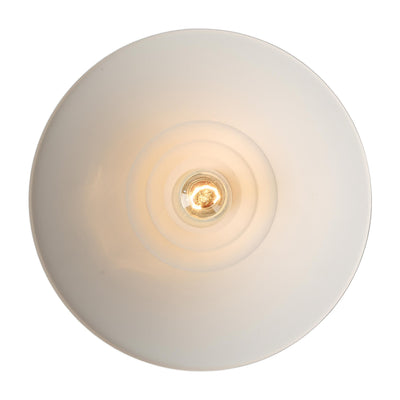 Golden Lighting Journey 1-light Semi-Flush Mount in Natural White - - Golden Lighting
