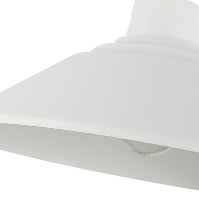 Golden Lighting Journey 1-light Semi-Flush Mount in Natural White - - Golden Lighting