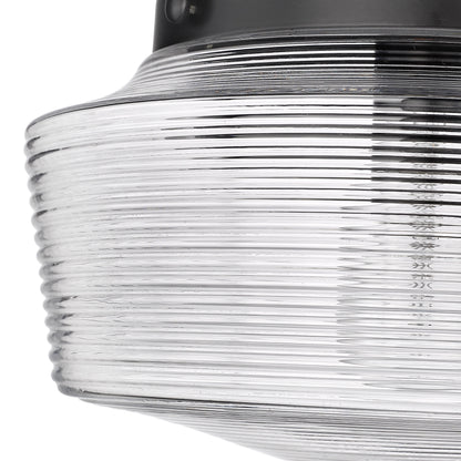Holloway 1-light Flush Mount in Matte Black