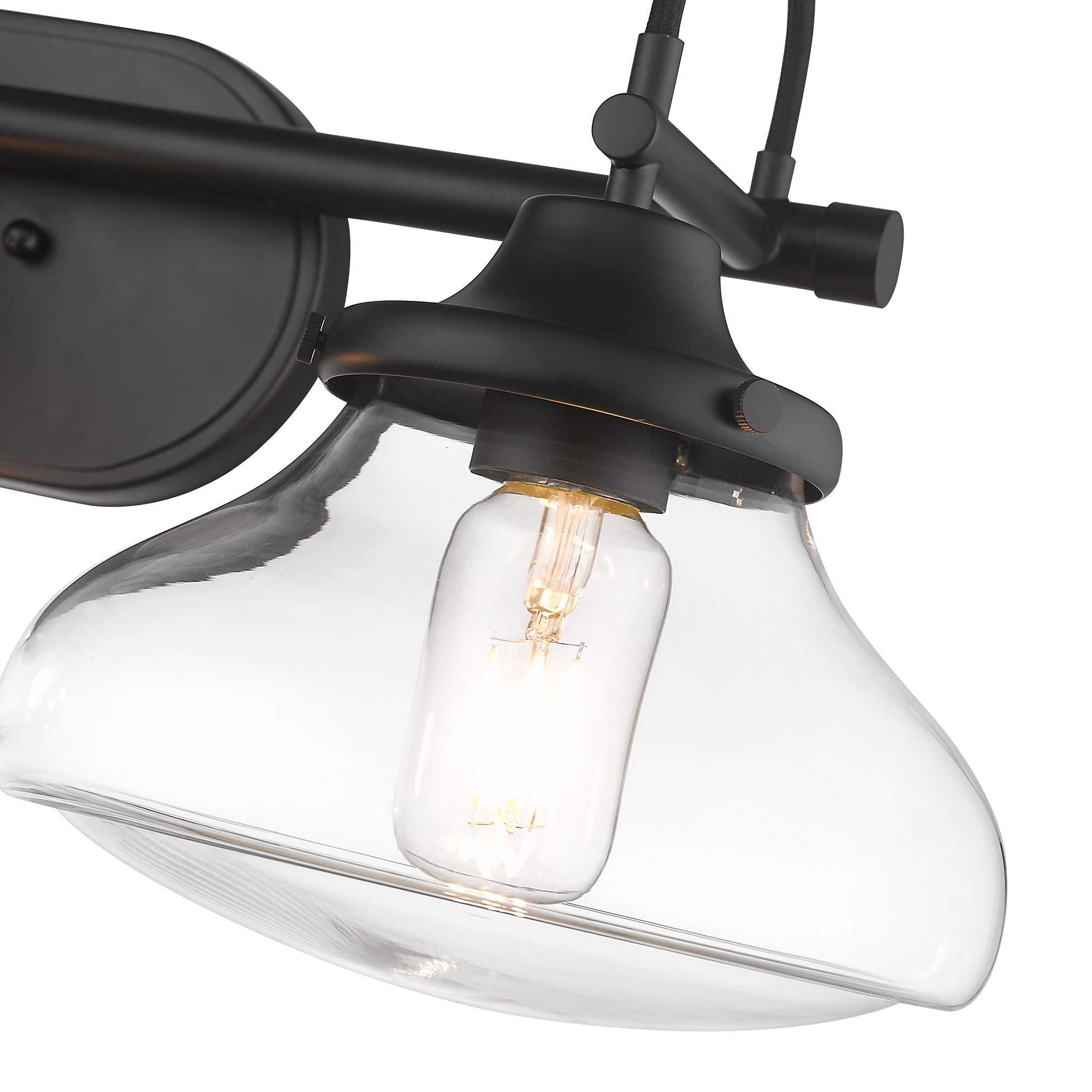 Nash 3-light Vanity in Matte Black