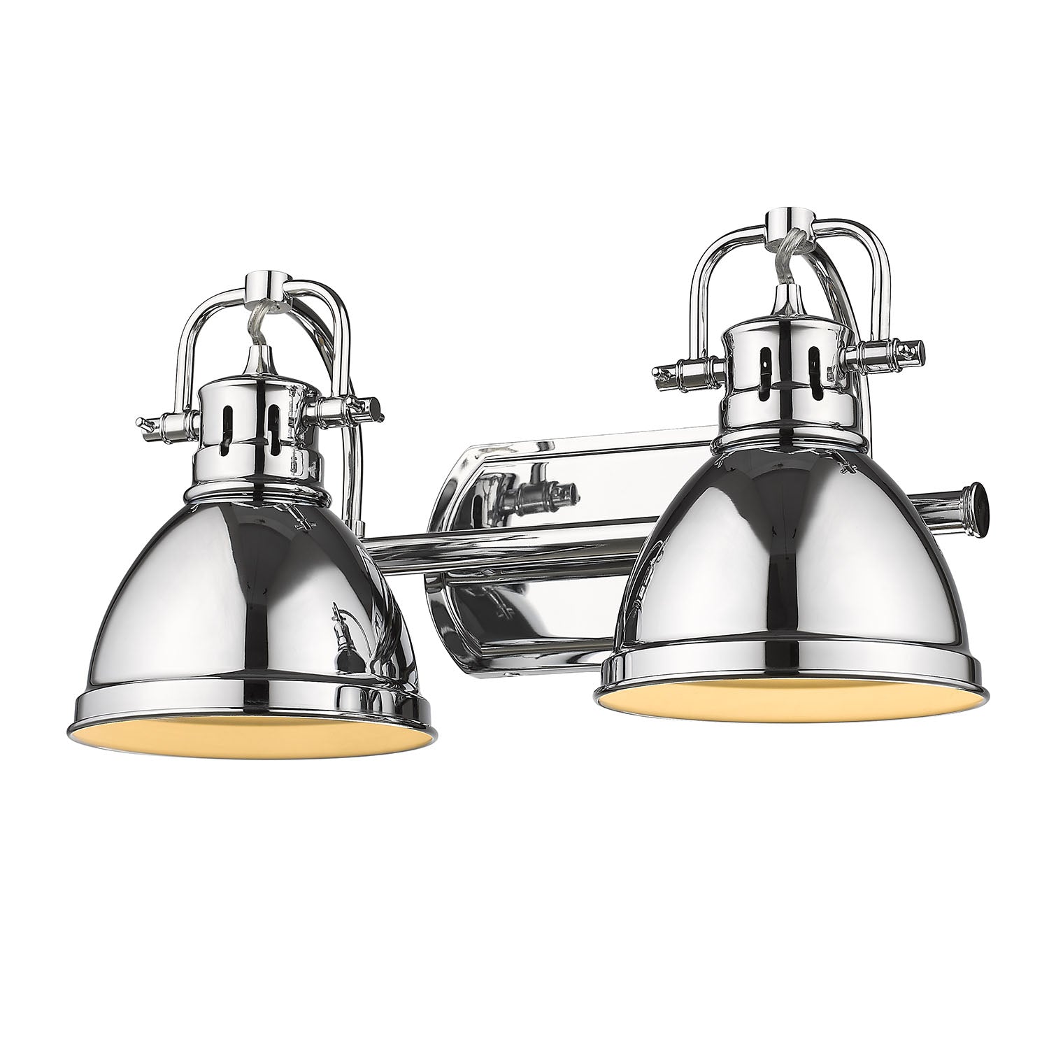 Yep by Golden Lighting Duncan 2-light Vanity in Chrome