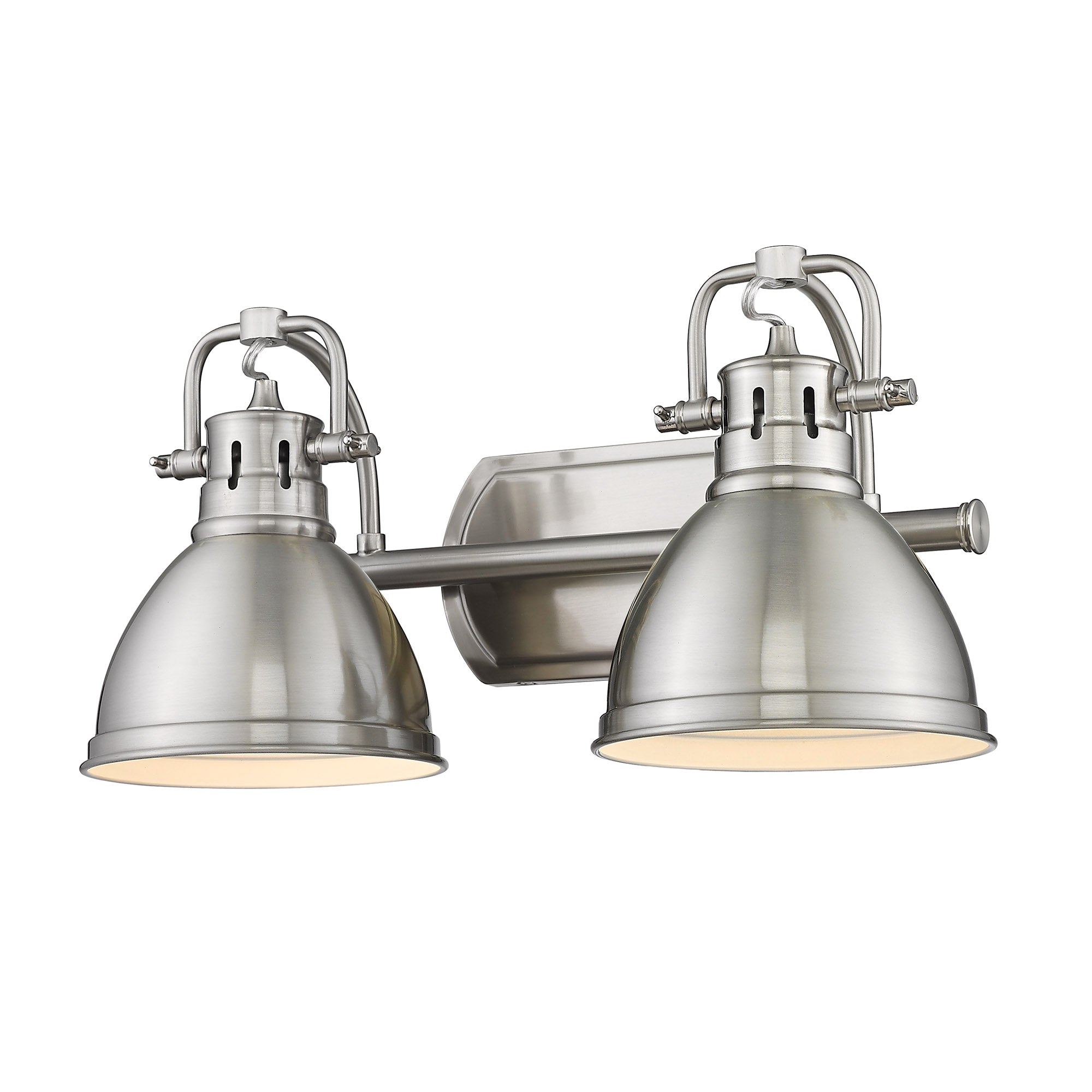 Yep by Golden Lighting Duncan 2-light Vanity in Pewter