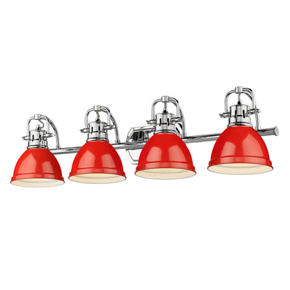 Duncan 4 Light Bath Vanity - - Golden Lighting