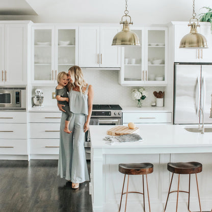 Yep by Golden Lighting Duncan 1-light 14in Chain Hung Pendant in Aged Brass - - Golden Lighting