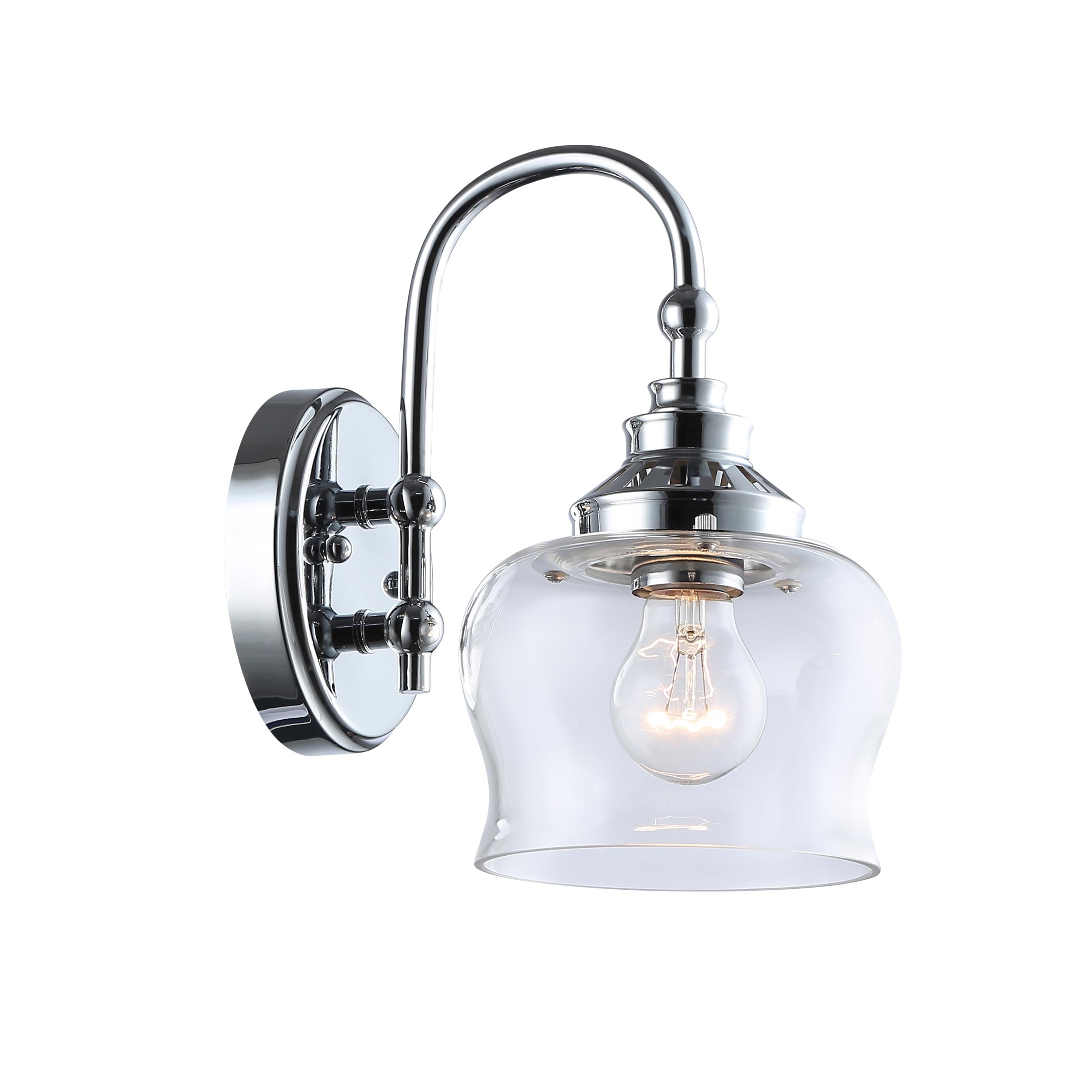 Daphne 1-light Wall Sconce in Chrome