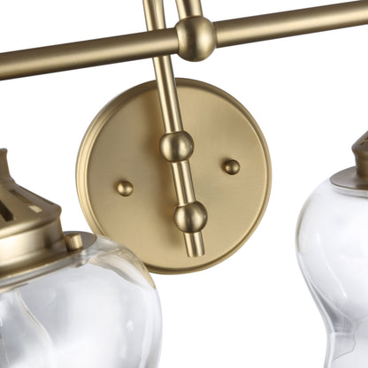 Daphne 2-light Vanity in Brushed Champagne Brass