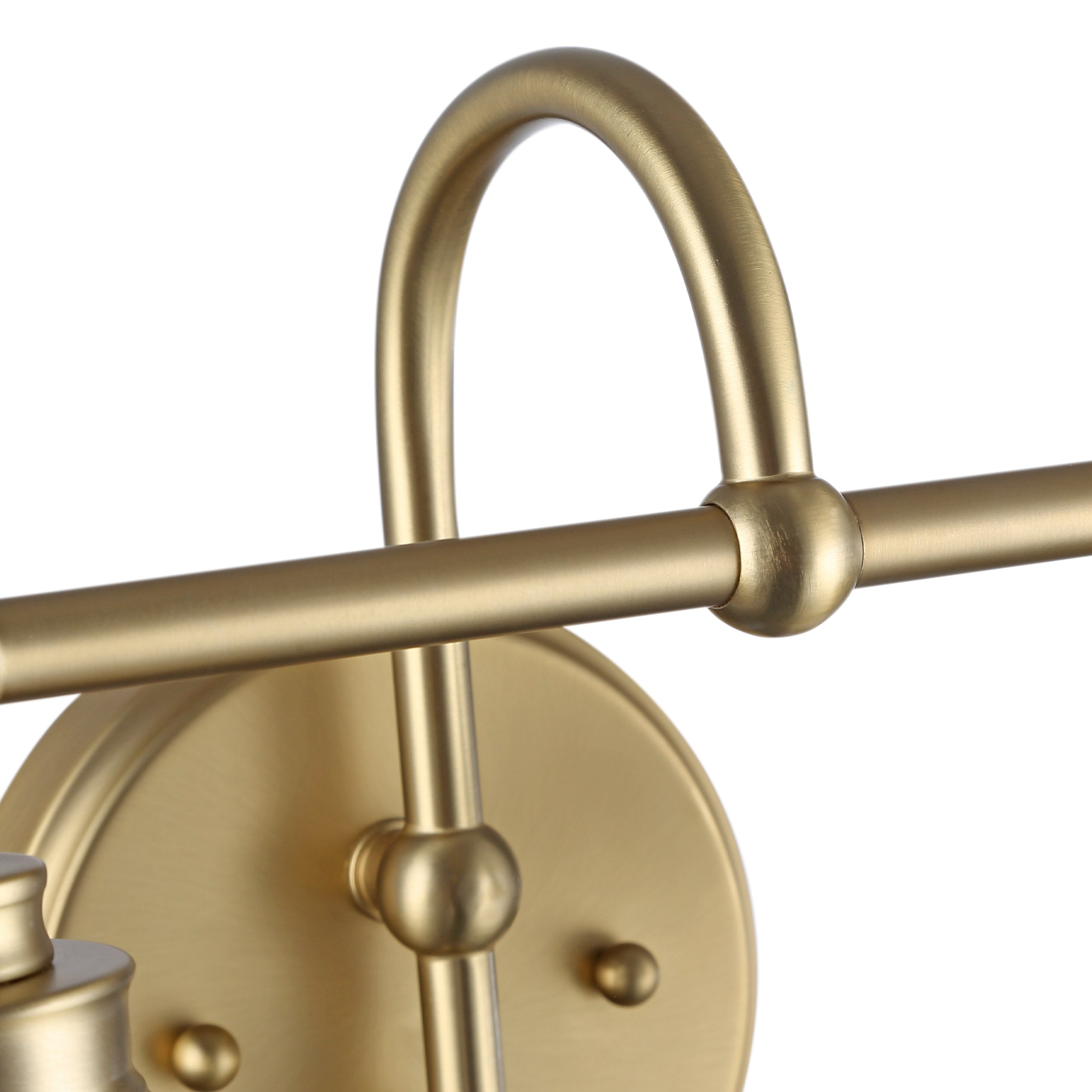 Wry Lighting Daphne 2-light Vanity in Brushed Champagne Brass - Default Title - Golden Lighting